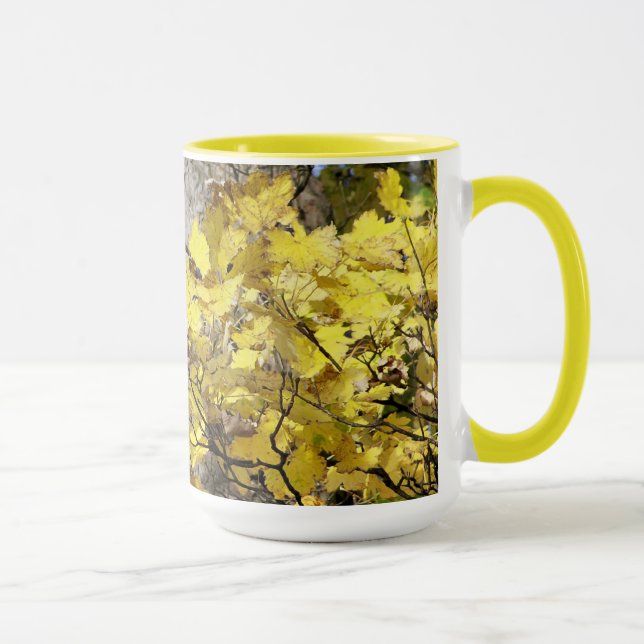 CANECA ÁRVORES AMARELAS (Direita)