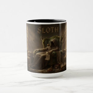 Caneca As 7 Virtudes de Satanás: Preguiça