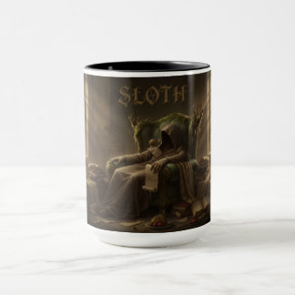 Caneca As 7 Virtudes de Satanás: Preguiça