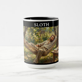 Caneca As 7 Virtudes de Satanás: Preguiça
