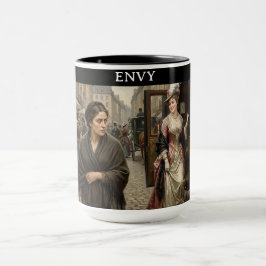 Caneca As 7 Virtudes Satânicas: Inveja