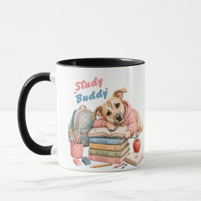 Caneca As Aventuras de Lina na Escola (Esquerda)