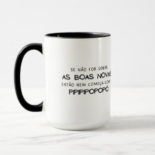 Caneca As boa novas ou nada