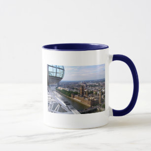 Caneca As casas da opinião do parlamento da Londres Eye