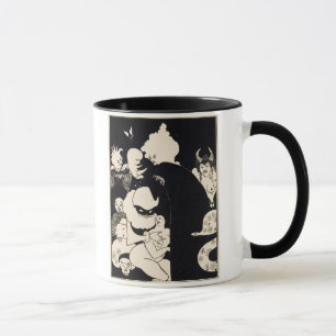 Caneca As criaturas estranhas de Lucian, ilustração 'de