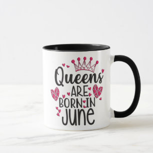 Caneca As Filas Estão Nasceres Em Junho