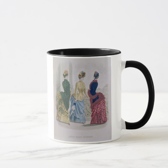 Caneca As formas as mais atrasadas de Paris, vestidos de (Direita)