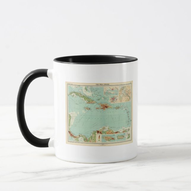 Caneca As Índias Ocidentais 2 (Esquerda)
