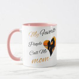 Caneca As minhas Pessoas favoritas chamam-me mãe