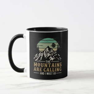 Caneca As Montanhas Estão Chamando E Eu Devo Ir
