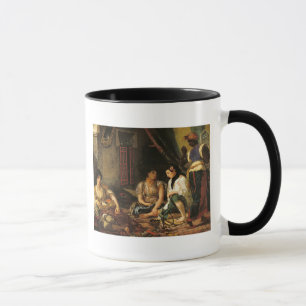 Caneca As mulheres de Argel em seu apartamento, 1834