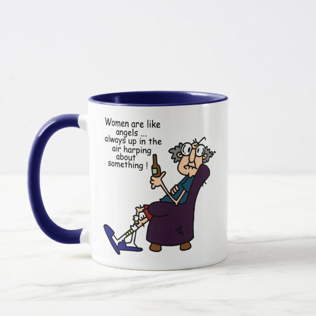 Caneca As Mulheres São Como Anjos (Esquerda)