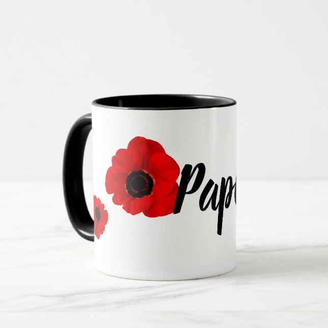 Caneca As papoilas de Papi (Frente Esquerda)