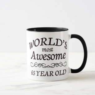Caneca As pessoas de 65 anos as mais impressionantes do