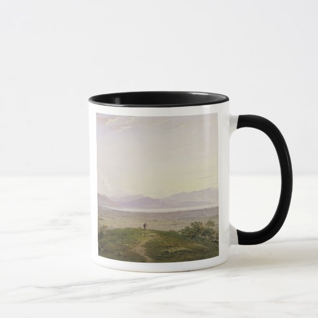 Caneca As planícies da maratona, 1834 (grafite & w/c com (Direita)