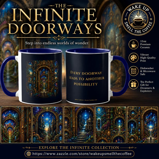 Caneca As Portas Infinitas (Criador carregado)