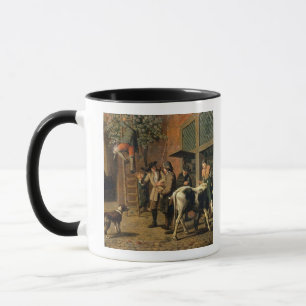 Caneca As quatro estações, outono (óleo em canvas) (ve