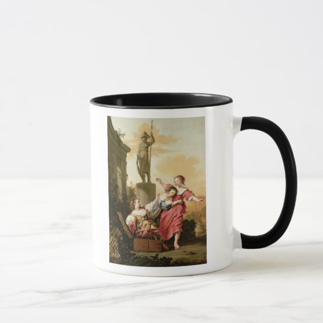 Caneca As três filhas de Cecrops (Direita)