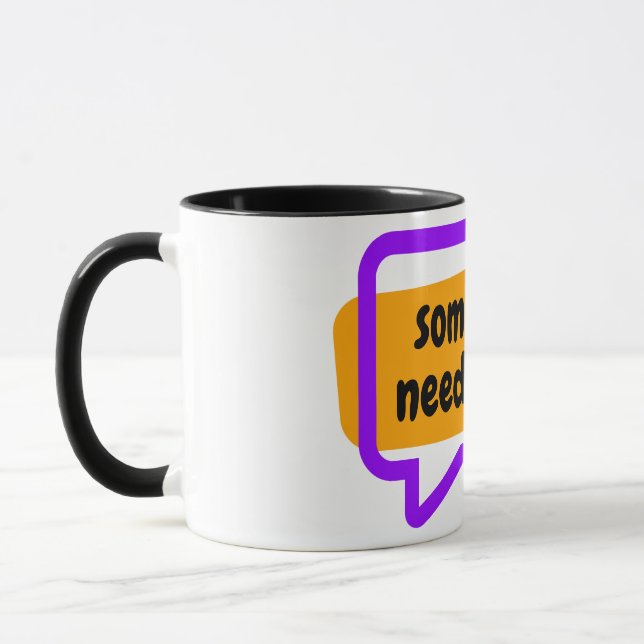 Caneca às vezes preciso de uma pausa (Esquerda)