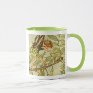 Caneca Ash Tree Fairy Walking on Branch