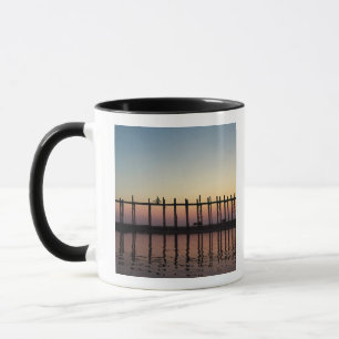 Caneca Ásia, Birmânia (Mianmar) Silhueta de U Bien's