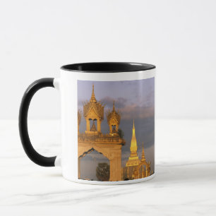 Caneca Ásia, Laos, Vientiane. Templo That Luang.