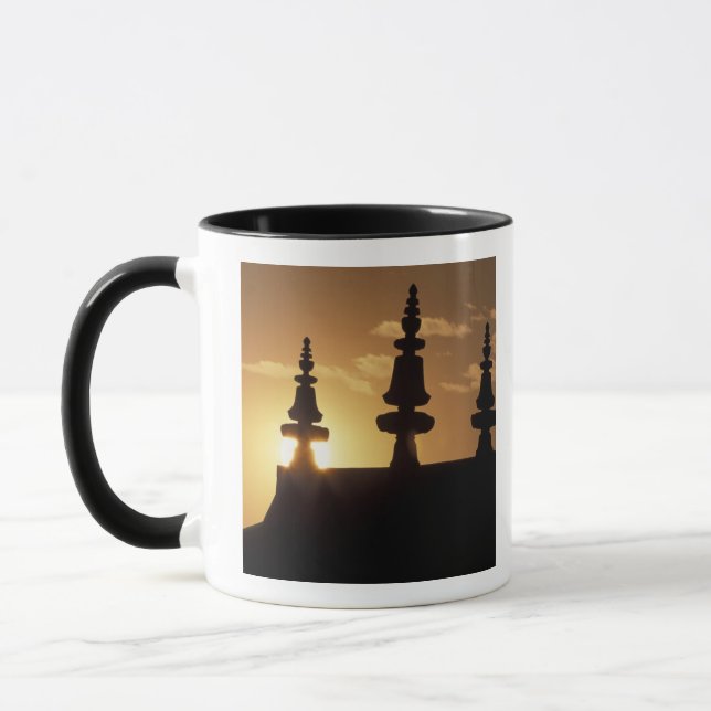 Caneca Ásia, Nepal, Catmandu. Estupa de Bouddhanath. (Esquerda)