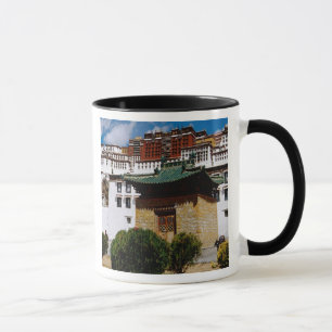 Caneca Ásia, Tibete, Lhasa, Palácio de Potala, também con