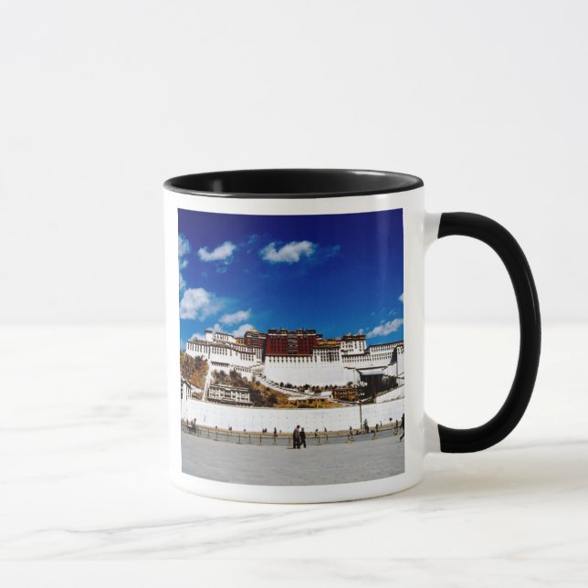 Caneca Ásia, Tibete, Lhasa, Palácio de Potala. UNECSO (Direita)