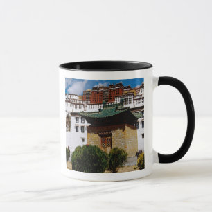Caneca Ásia, Tibete, Lhasa, Palácio Potala também conheci