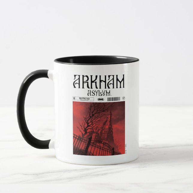 Caneca Asilo Arkham: Restrito (Esquerda)