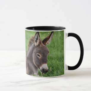 Caneca Asno na grama
