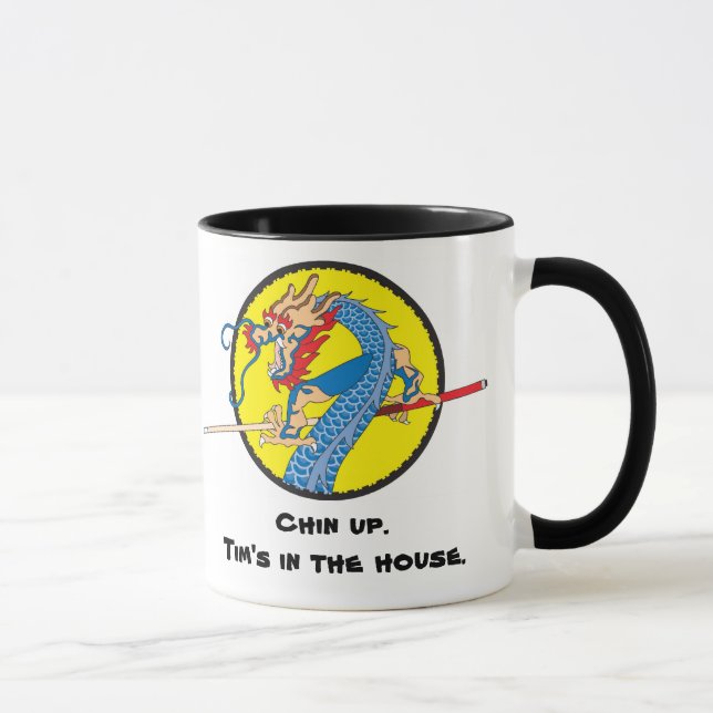 Caneca assinada do dragão (Direita)