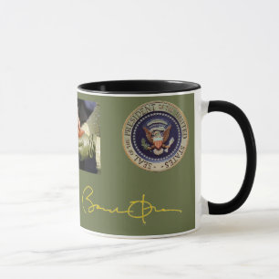 Caneca Assinatura de Obama e Mug de Foto
