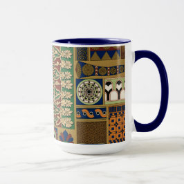 Caneca Assíria Vintage Pattern