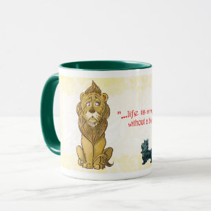 Caneca Assistente de Vintage de Oz Courage mug