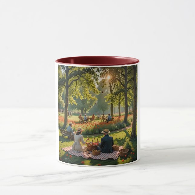 Caneca Associação de Amizade Natureza de Divertimento Pic (Centro)