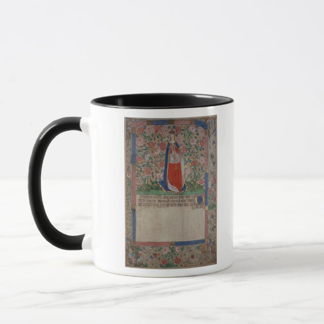 Caneca Associado de rainha de Elizabeth Woodville do rei (Esquerda)