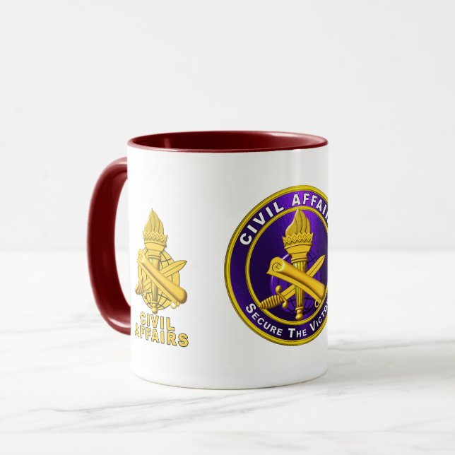 Caneca  Assuntos Civis do Exército   (Frente Esquerda)