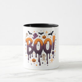 Caneca Assustadora de Halloween – Design Divertido