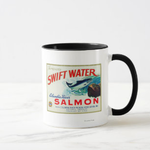 Caneca Astoria, Oregon - Salmão de Água Swift de Thompson