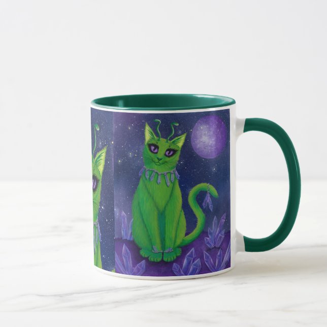 Caneca astral da arte da galáxia estrangeira dos (Direita)