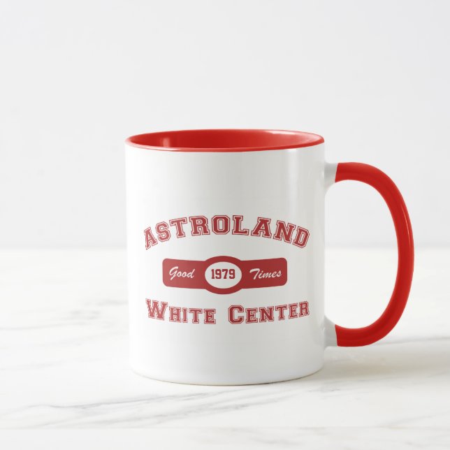 Caneca Astroland Center branco (Direita)
