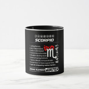Caneca Astrologia/ Símbolo Zodíaco//Escorpião