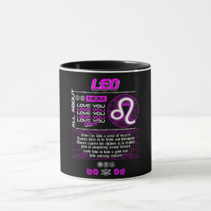 Caneca Astrologia/ Símbolo Zodíaco//Leo