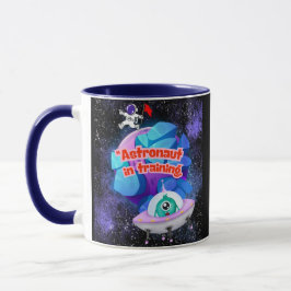CANECA ASTRONAUTA EM TREINAMENTO