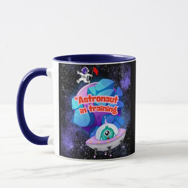 CANECA ASTRONAUTA EM TREINAMENTO (Esquerda)