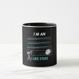 Caneca Astronomia Eu sou E Gosto De Lua Universa Espacial