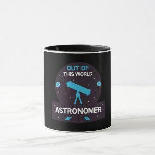 Caneca Astrônomo Astronomia Astrofísicos Estrelas T