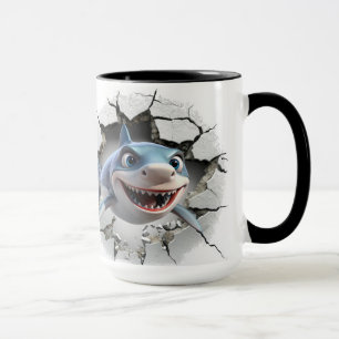 Caneca Ataque ao tubarão